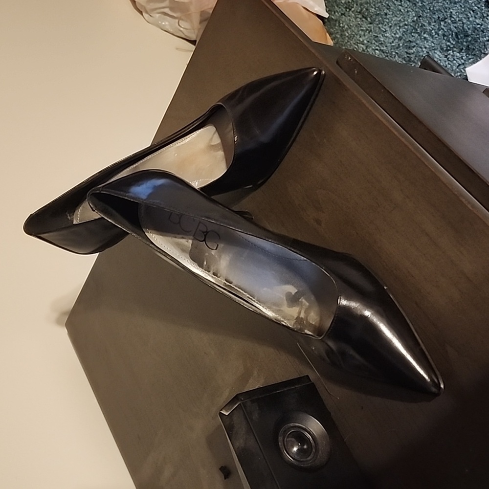 BCBG black heels